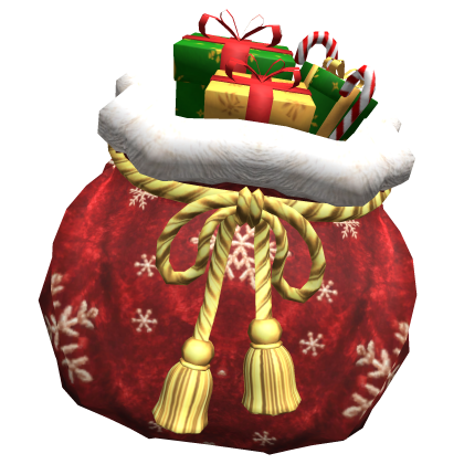 Santa Christmas Single Strap Backpack