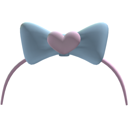 ♡ cutecore blue&pink headband Roblox item