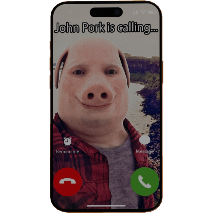 Orange Phone 17 - John Pork Calling