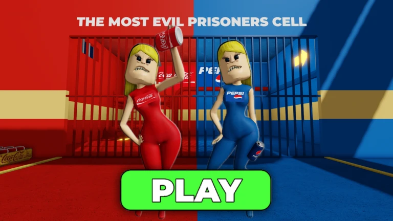 COCA-COLA VS PEPSI WOMAN PRISON RUN! (Obby) thumbnail