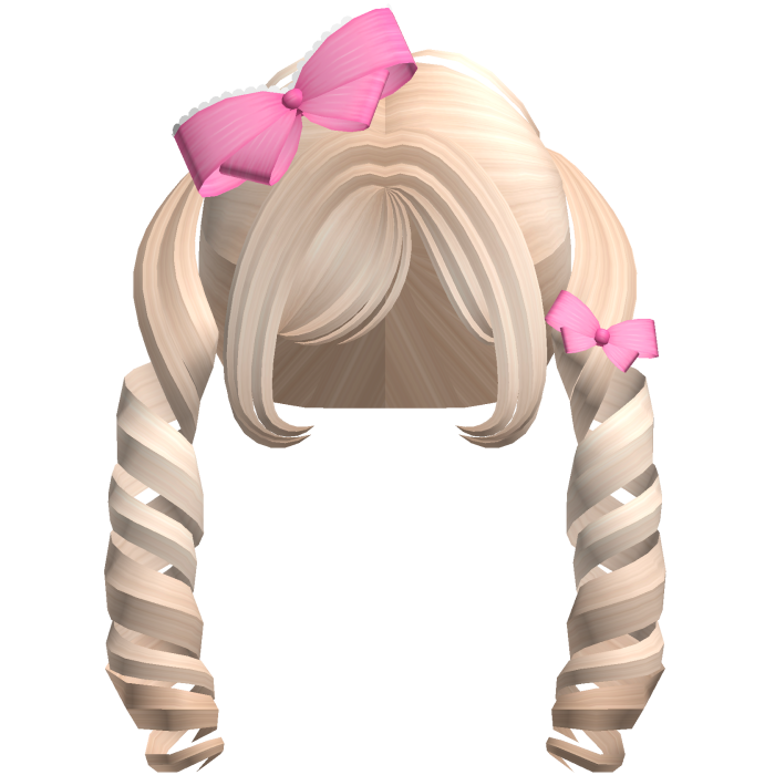 cute blonde anime tornado pigtails