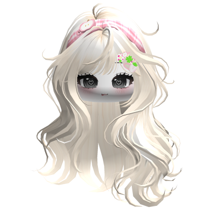 Beige Mori Kei Igari Hair w/ Cute Face 