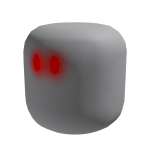 Red Glowing Eyes - Head