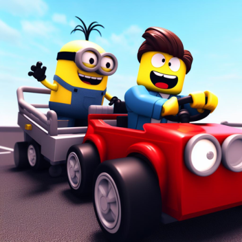 Rocket Cart Ride into Minion for Admin