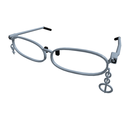 Silver Orbit Chain Glasses