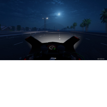 Ride around the city at 2 am