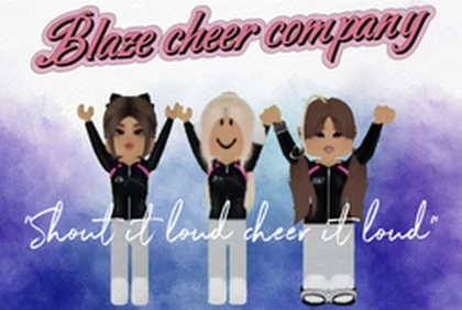 Blaze Cheer Company Roblox group icon