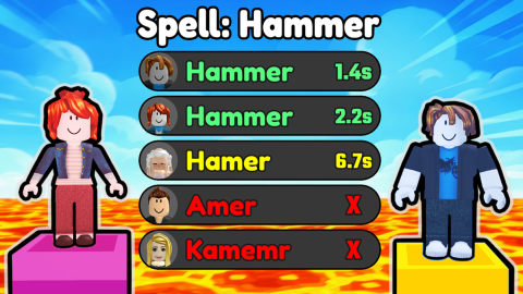 auto farm - Spelling Race script preview