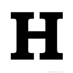 Letter H Fan Club