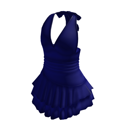 Navy Blue Summertime Mini Dress
