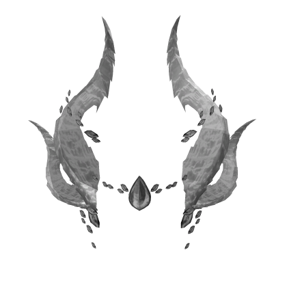 White Ancient Dragon Horns Roblox item