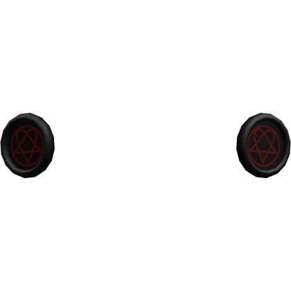 red heartgram face modification cheek mod guage