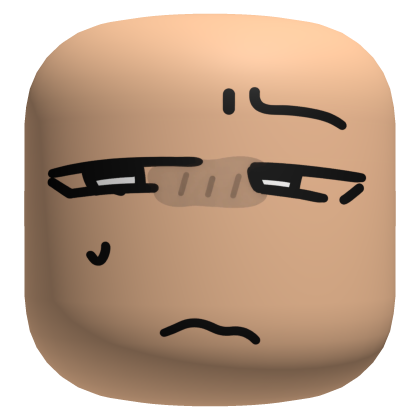 Disgusted Doodle Face - Light