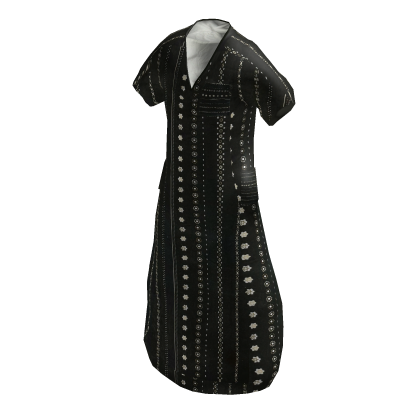Saudi Sheikh Black Kandura Thawb Arab