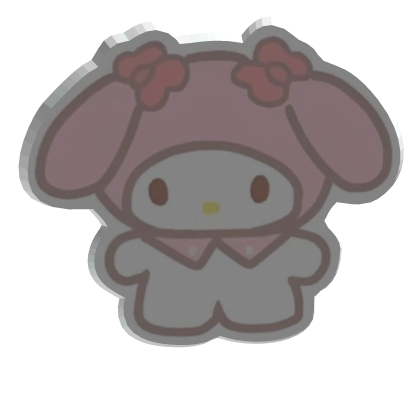 ♡ Cute My Melody face sticker ♡ Roblox item