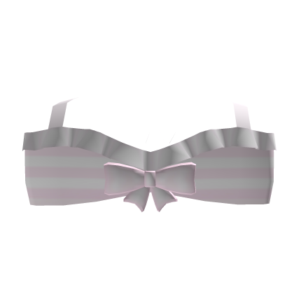 ♡ ︵ the cutest little pink ribbon bikini ·˚ thumbnail