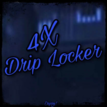 4X DRIP LOCKER Roblox group icon