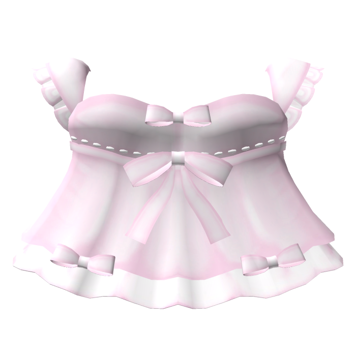 ୨ ♡ ୧ flowy dainty doll dress in pink
