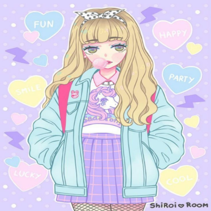 kawaii aesthetic (credit to artist) Roblox decal