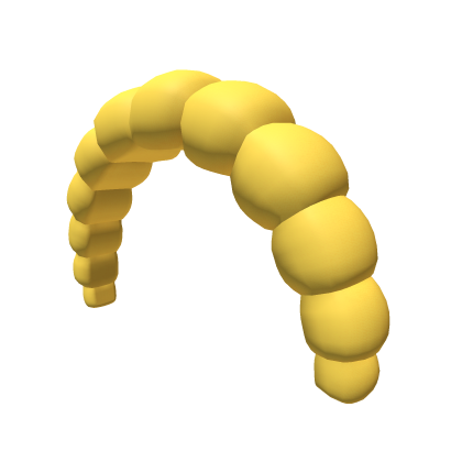 Influencer GRWM Makeup Headband - Yellow - Roblox
