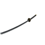 Black Tshoriamaki Katana Hand