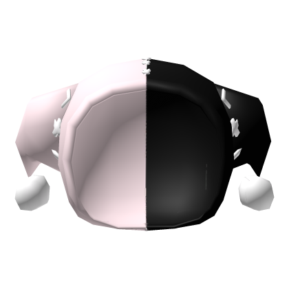 Low Poly Jester Hat Pink & Black