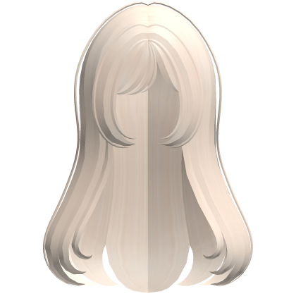 ୨୧ : adorable long doll hair in pastel blonde
