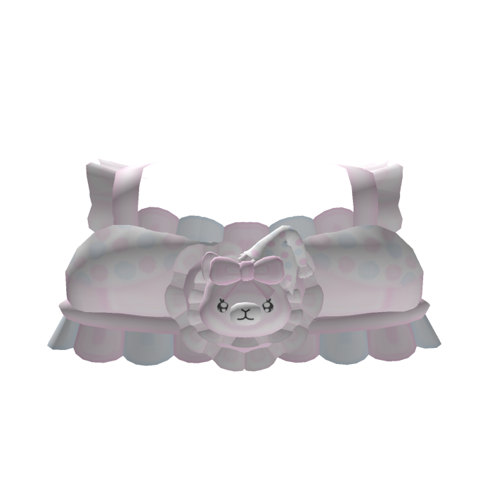 ﹒︵ ♡ zzz's sweet alapaca ruffled polka dot t