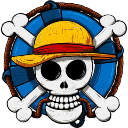 Straw hat pirate's logo (dave igop) Roblox decal