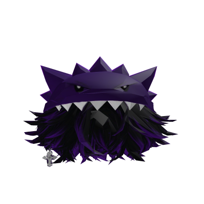 Messy Gengar Hair