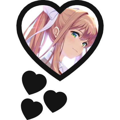 Monika Thinking Hearts Literature Club