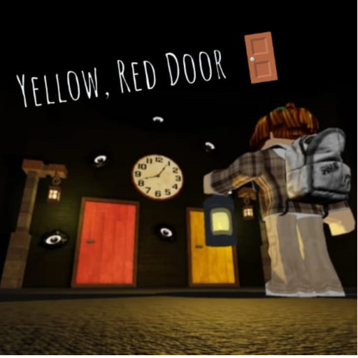 Red and Yellow door! 