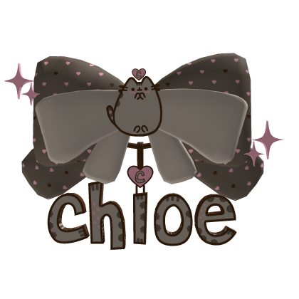 Chloe bow Roblox item
