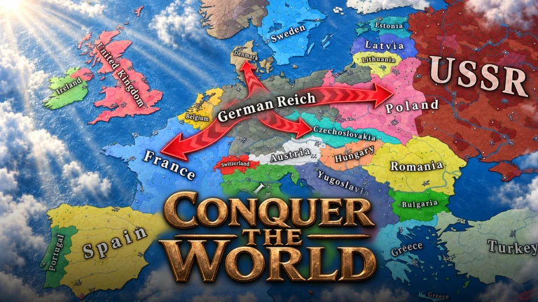 第二次世界大戦で世界を征服する [🌍]