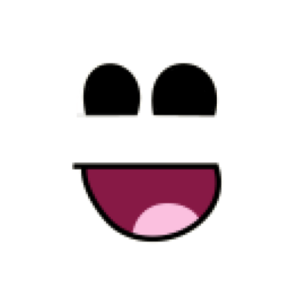 Creepy Epic face Roblox decal