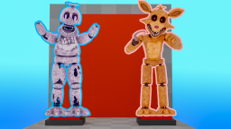 [JACKIE🐤] Praca zespołowa FNAF Movie 1-9 Morphs (Obby)