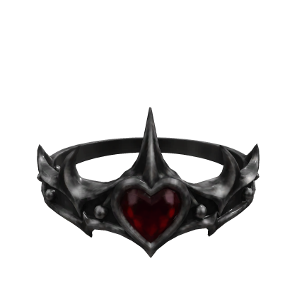 Crimson Heart Gothic Tiara