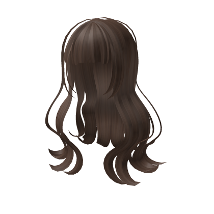Light Brown Flowy Hair With Bangs Roblox item