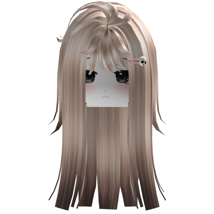 Honey Blonde Cute Girl Hair With Face