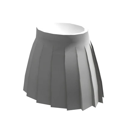White pleated skirt roblox hotsell