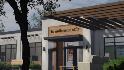 The unlicensed office
