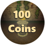 You've found 100 coins