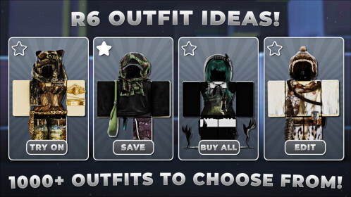 R6 Ideas de ropa | El sitio web oficial de Roblox
