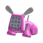 Pink Robot Dog
