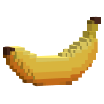 pixel banana