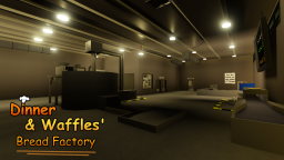 Kolacja i fabryka chleba waflowego