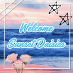 •Sunset Daisies•