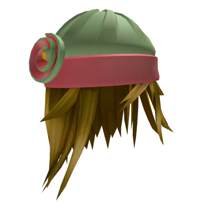 Spring Cap with Blonde Hair Roblox item