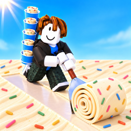 Make IceCream Rolls Roblox game
