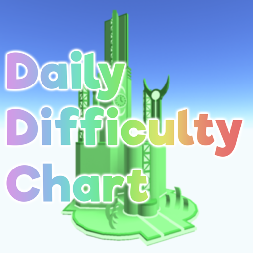 Daily Difficulty Chart Obby official Roblox game thumbnail